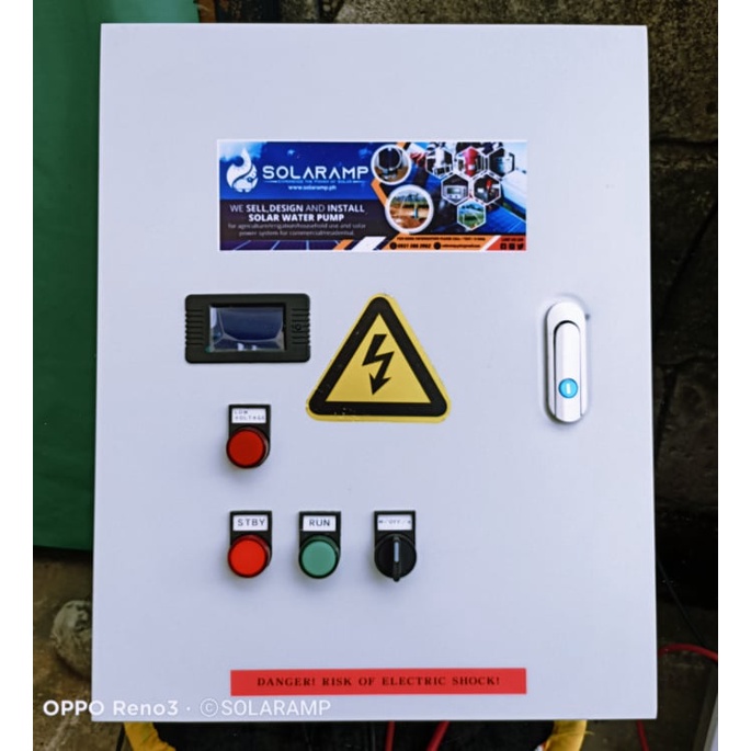 CONTROL PANEL BOX AUTOMATIC FOR FLEXIBLE SCREW DEEP WELL SOLAR WATER ...