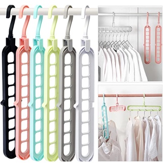 5pcs Space Saving Hangers, Premium Smart Hanger Hooks, Sturdy Cascading  Hangers With 5 Holes For Heavy Clothes, Closet Organizers And Storage for  clot