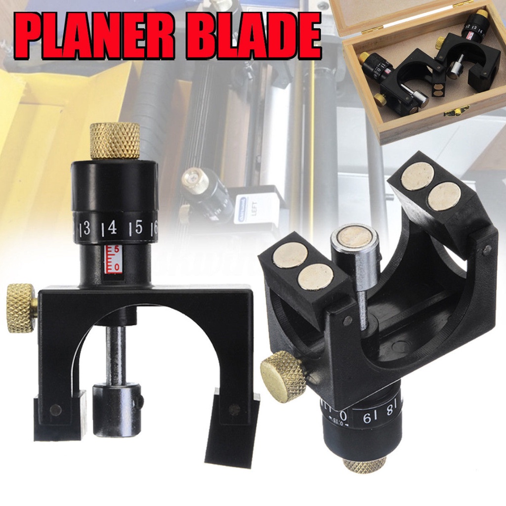 Adjustable Planer Jointer Blade Setting Jig Gauge Tool For