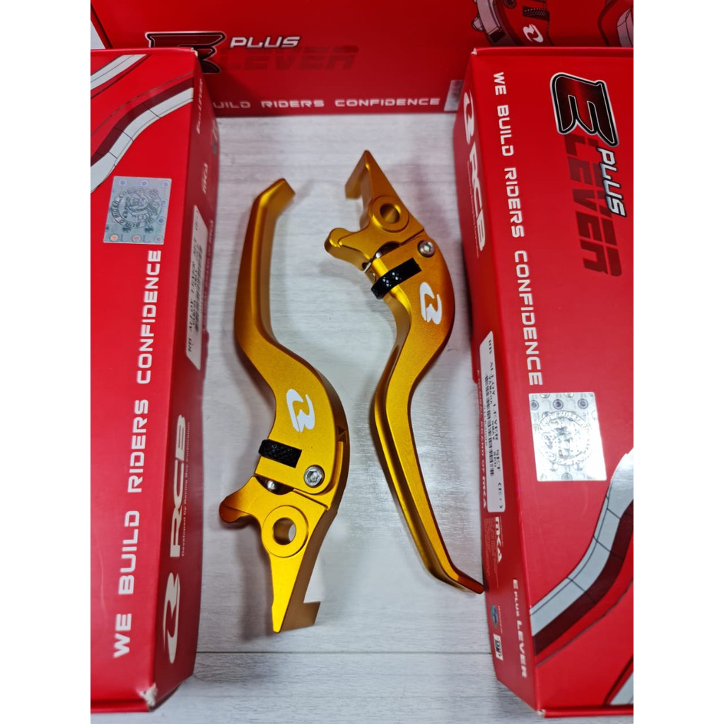 (RCB) Racing BOY - E+ Brake HANDLE N-MAX SILVER/ RED/ GOLD/ BLACK ...