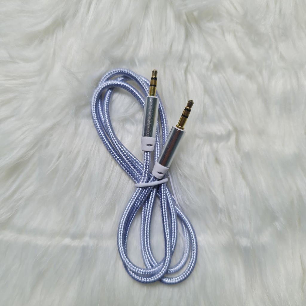 Aux cable for teaching assistant speakers, connecting speaker audio and