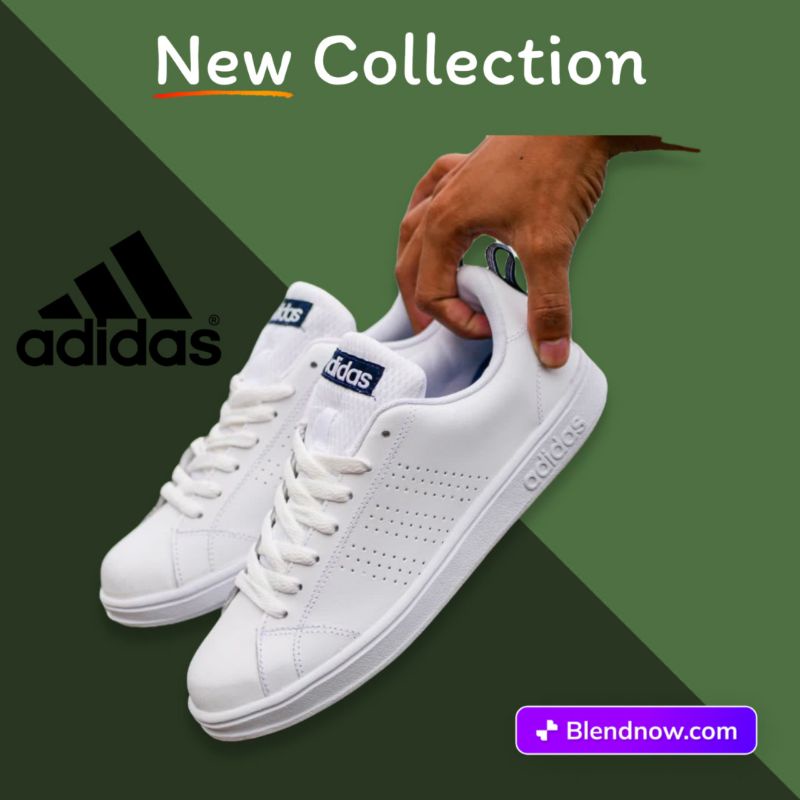 Adidas neo advantage white navy online