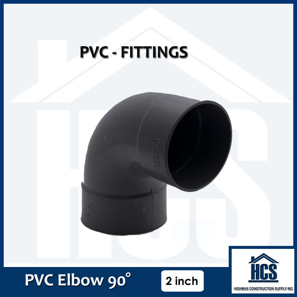 PVC Fittings Elbow 90° 2 inch 3 inch 4 inch Shopee Philippines