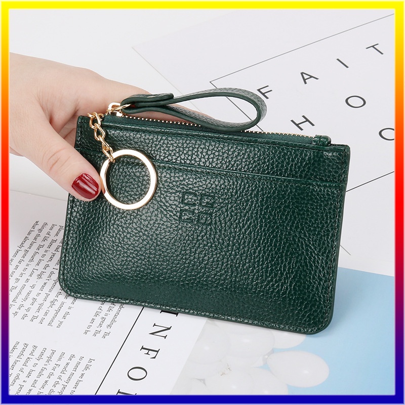Women Mini Coin Purse Soft Leather Clutch New Driving Card Holder