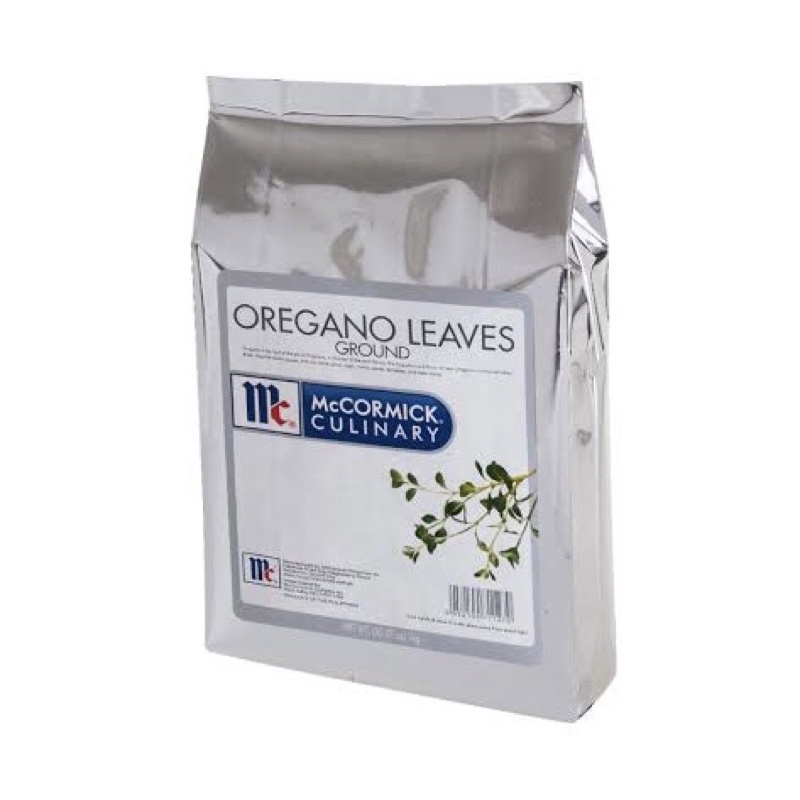 McCormick Culinary Oregano Leaves Ground 1kg Pouch Shopee Philippines