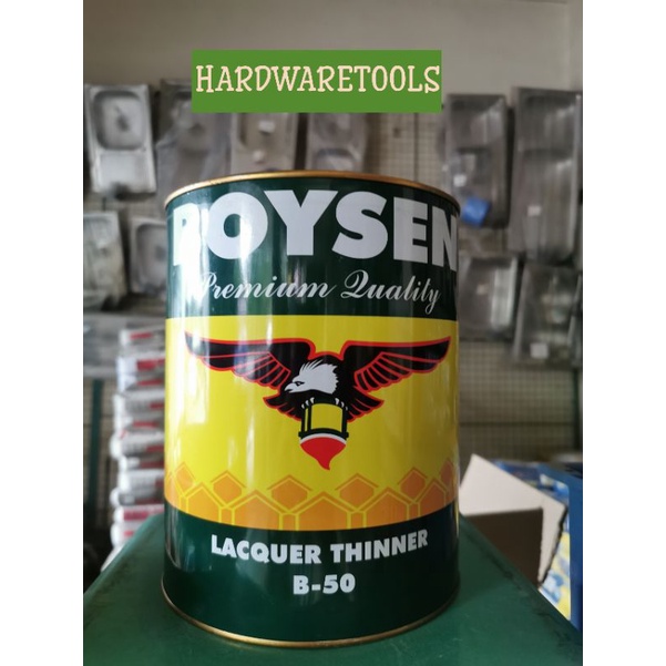 Boysen B50 Lacquer Thinner Gal Shopee Philippines
