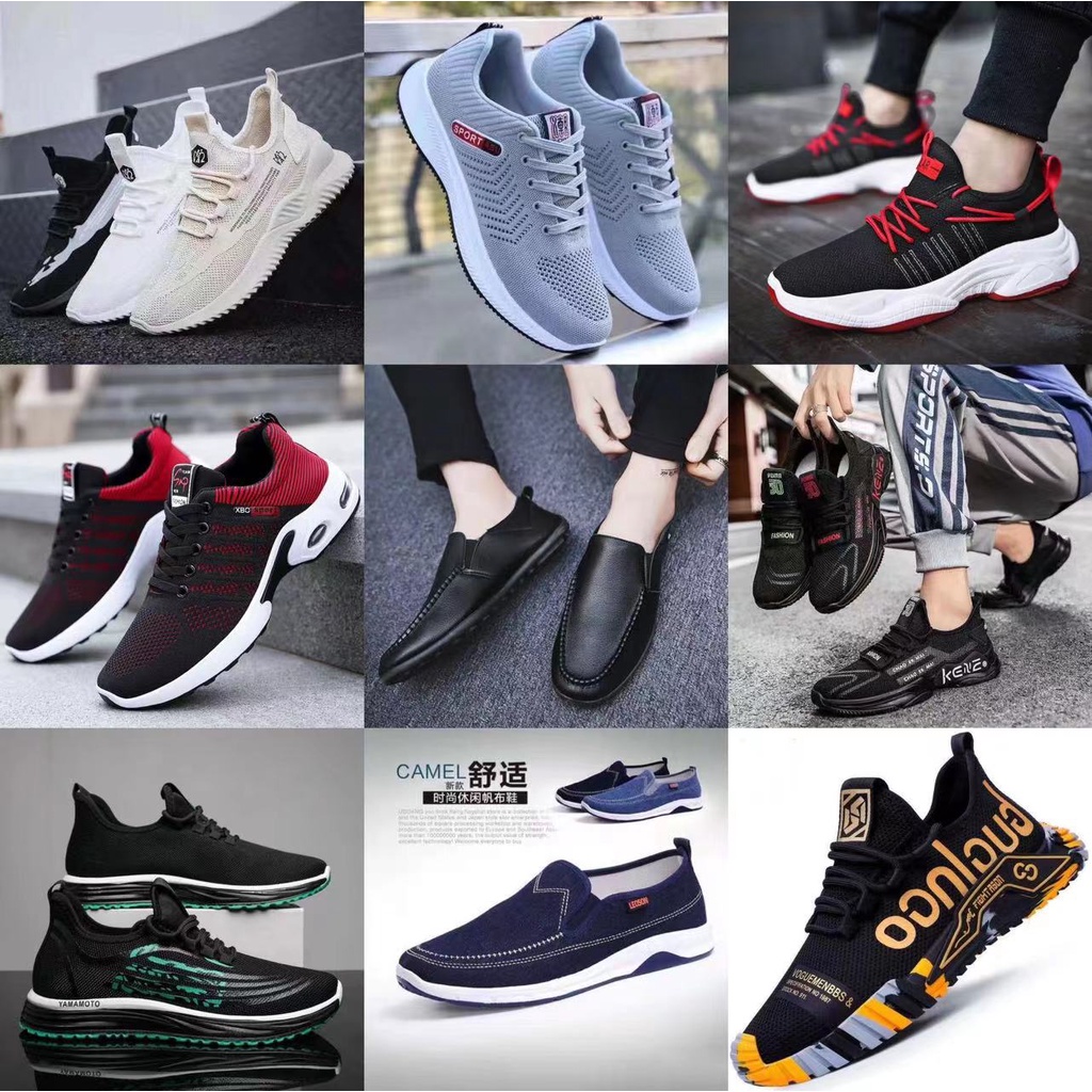 【special Offer】random Style Mens Rubber Breathable Sneaker Shoes Shopee Philippines 4486