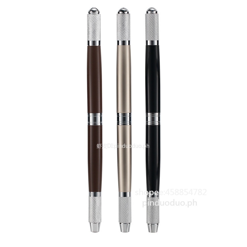Microblading Pen Manual Permanent Makeup Embroidery 3D Eyebrow Tattoo ...