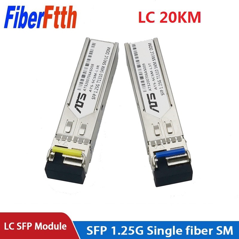 SFP Module 1.25G Cisco mikrotik LC BiDi 1310nm/1550nm WDM switch with ...