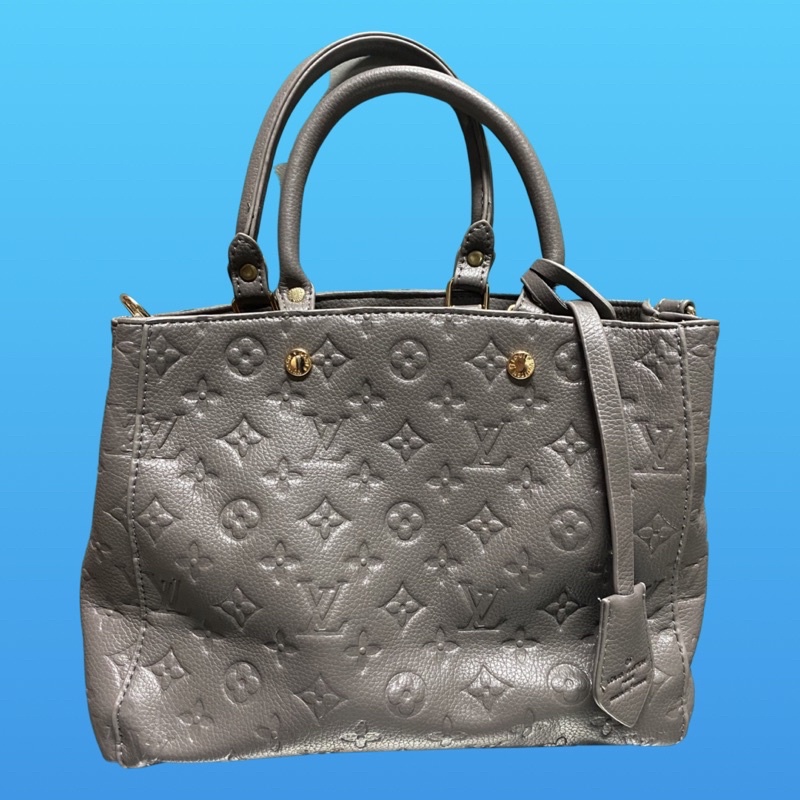 Preloved Japan Bag (LV Gray) Shopee Philippines