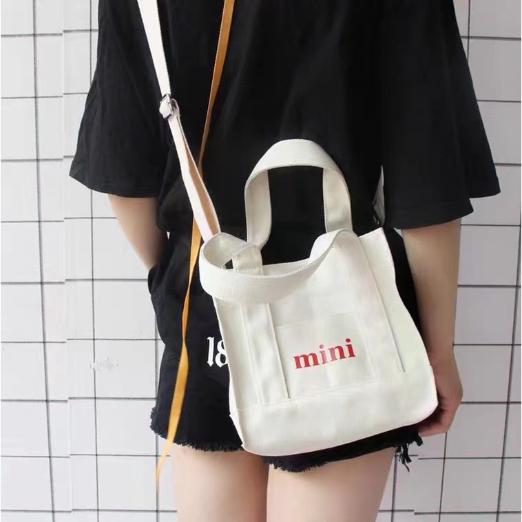 Tote Bag Canvas mini bag [High Quality] Eco Bag Duty Canvas shopping ...