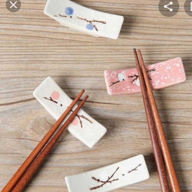 Sakura Blossom Chopstick Rest - Elegant Chopstick Holder