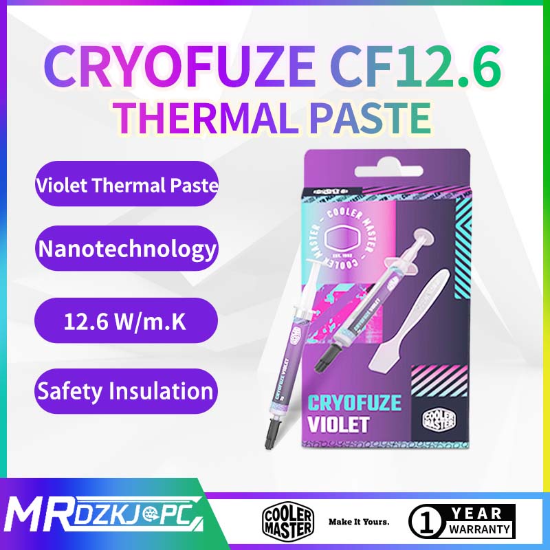 Cooler Master Thermal Paste Cryofuze CF12.6 High Performance Cooling 12