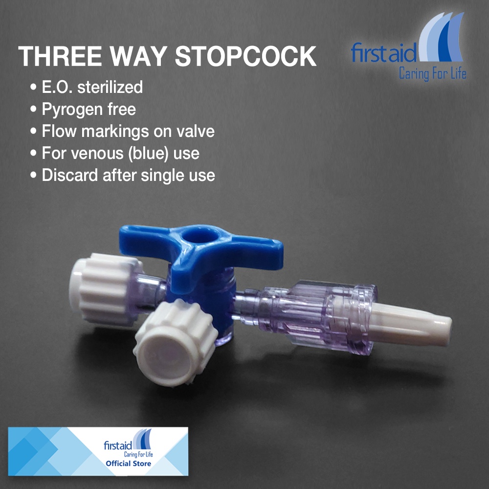 First Aid 3 Way Stopcock (50pcs) | Shopee Philippines