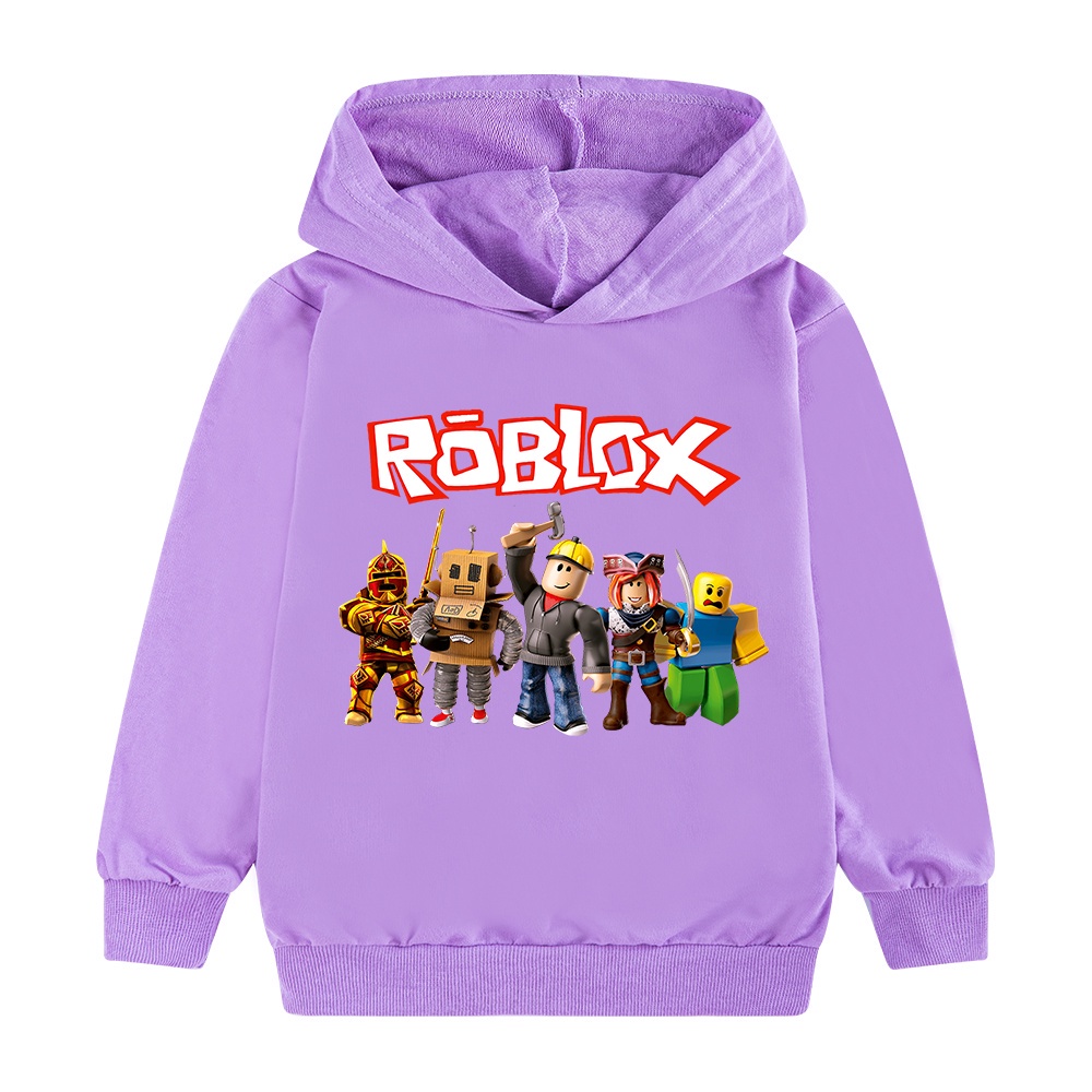 Purple Roblox Zip Up Hoodie Roblox Kids Fleece Sherpa Lined Hooded