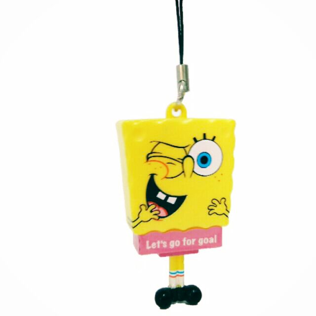 Cute Yellow SpongeBob keychain A for Friend | Shopee Philippines