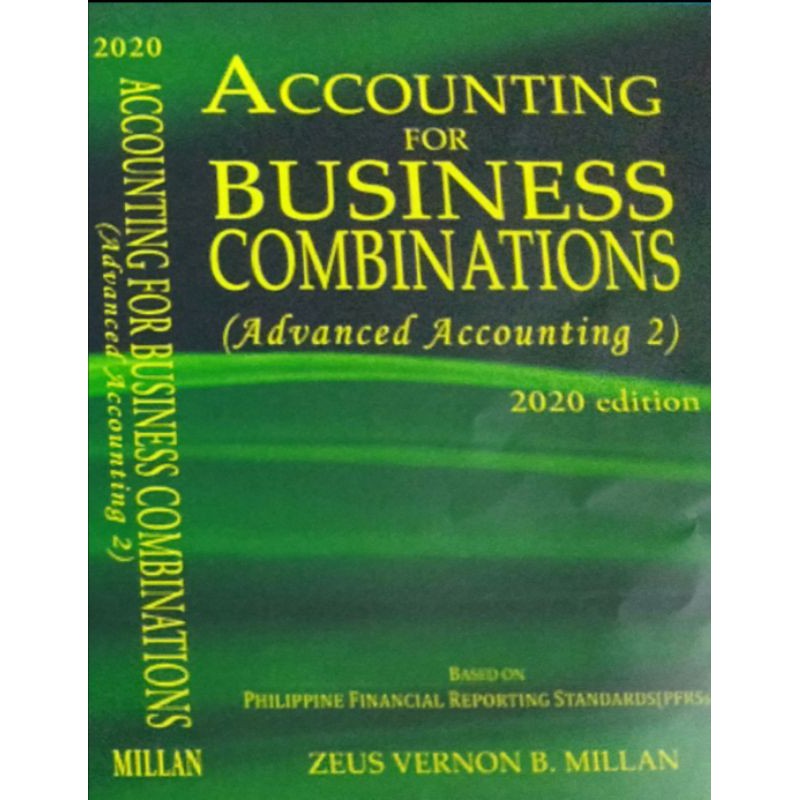 Accounting for Business Combination 2020 Edition by Zeus Millan