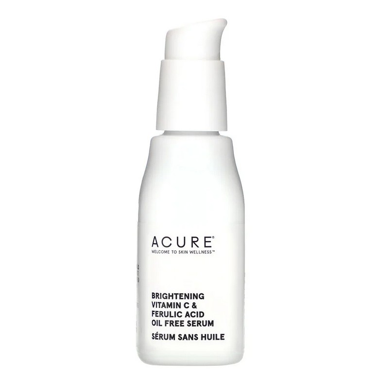 Acure Vitamin C & Ferulic Acid Oil Free Serum - 100% Vegan & Cruelty ...