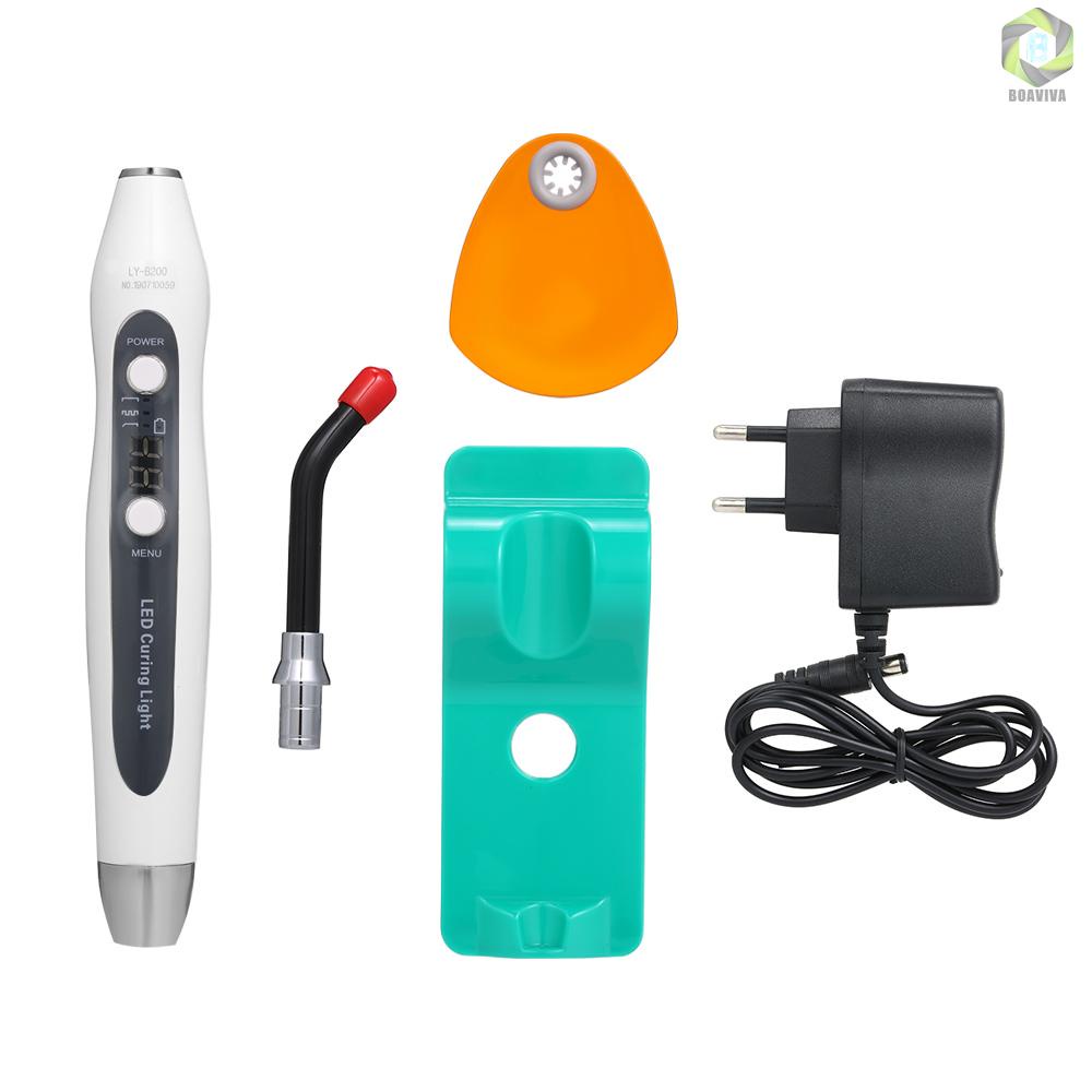 A LED Curing Light Dental Wired & Wireless Cordless Dentist Cure Lamp