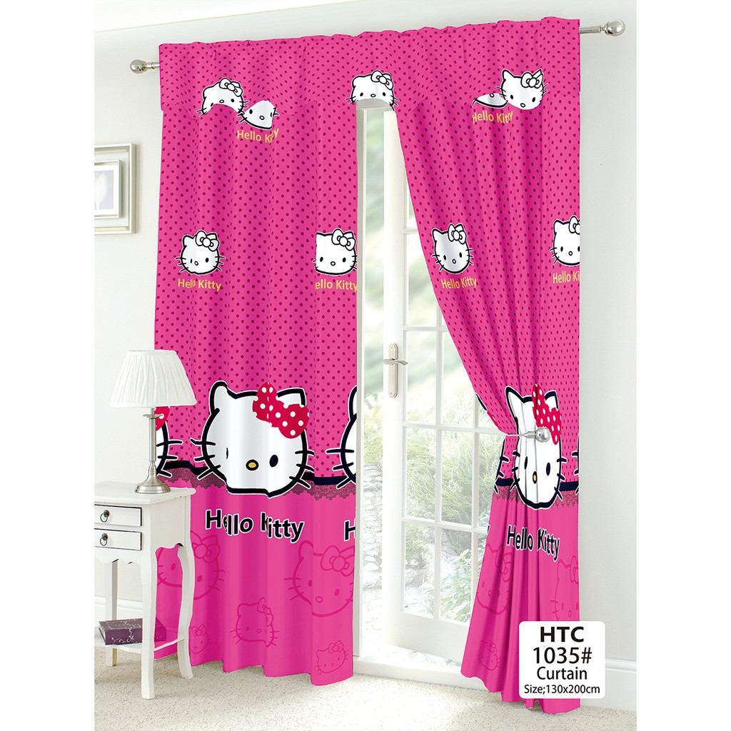 Blackout Window Curtain Hello Kitty 