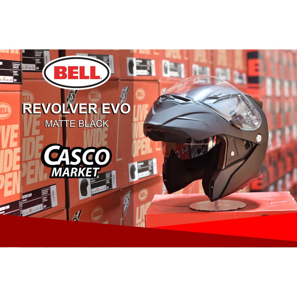 Bell revolver best sale evo modular helmet