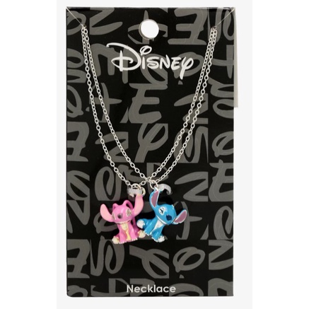 Stitch and angel on sale necklace