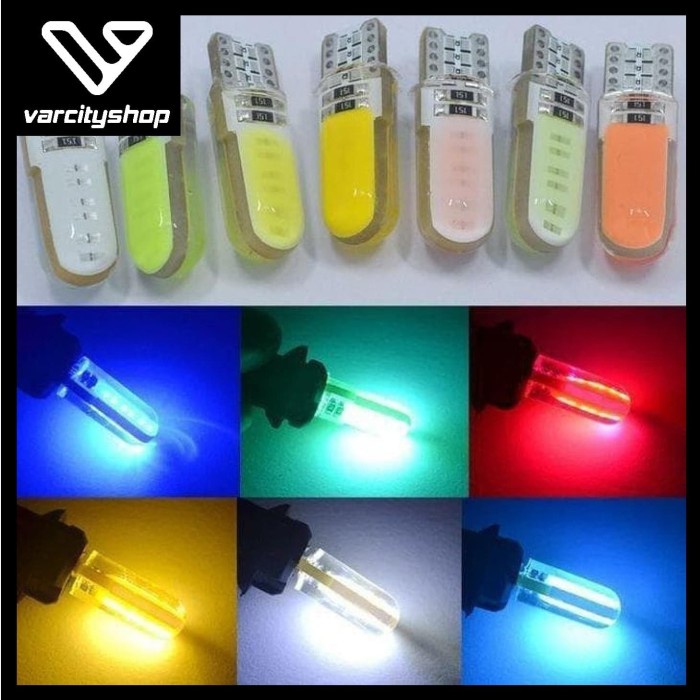 E72 T10 LED JELLY Lights Art Lights Motorcycle Lights Car Lights - Blue ...
