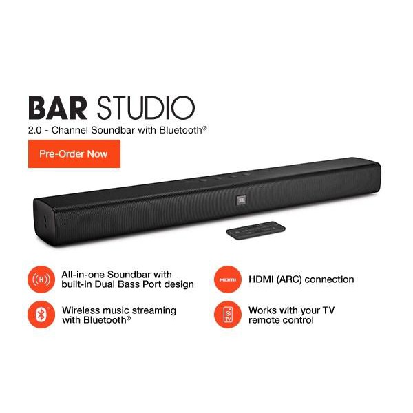 JBL Bar Studio  Channel Soundbar with Bluetooth | Shopee Philippines