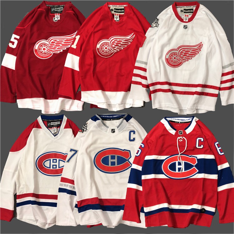 Plus size hot sale hockey jersey