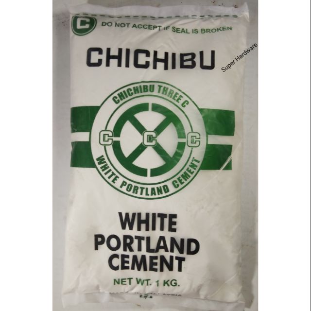 Chichibu White Portland Cement 1kg | Shopee Philippines