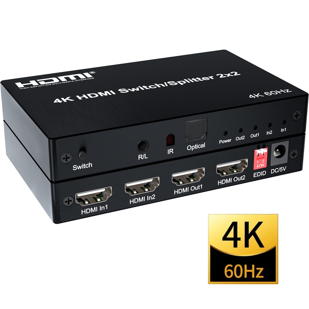 Hdmi Matrix Ps4 Splitter Hdmi 4K 60hz HDMI Switch HDMI Splitter