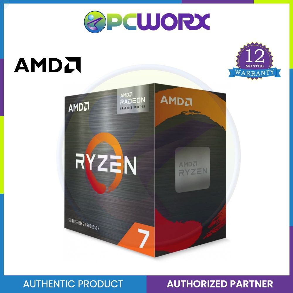 AMD Ryzen 7 5700G 8 Core 16 Thread Unlocked Desktop Processor