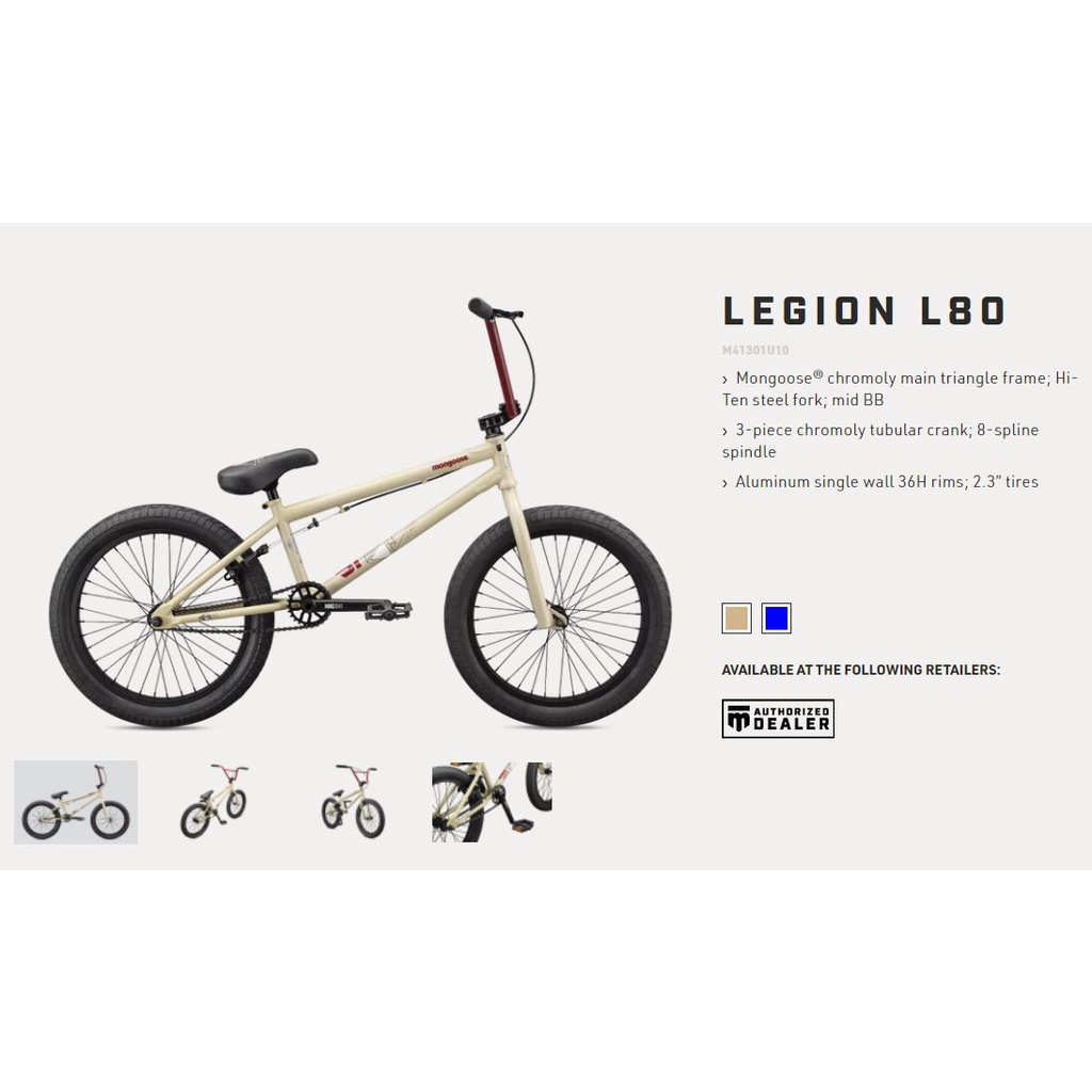 Bmx legion outlet l80