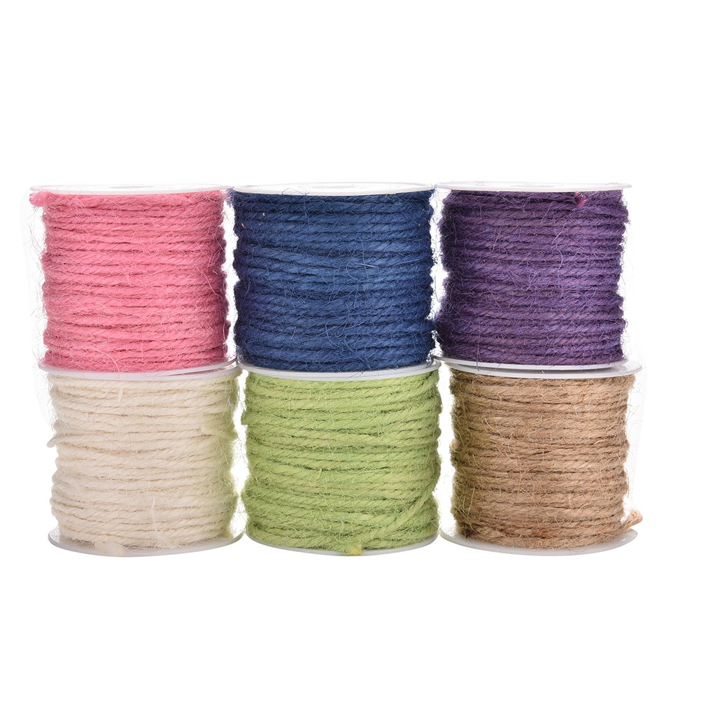 P2H Natural Jute Hemp Linen Rope Twine String Cord Shank Craft String ...