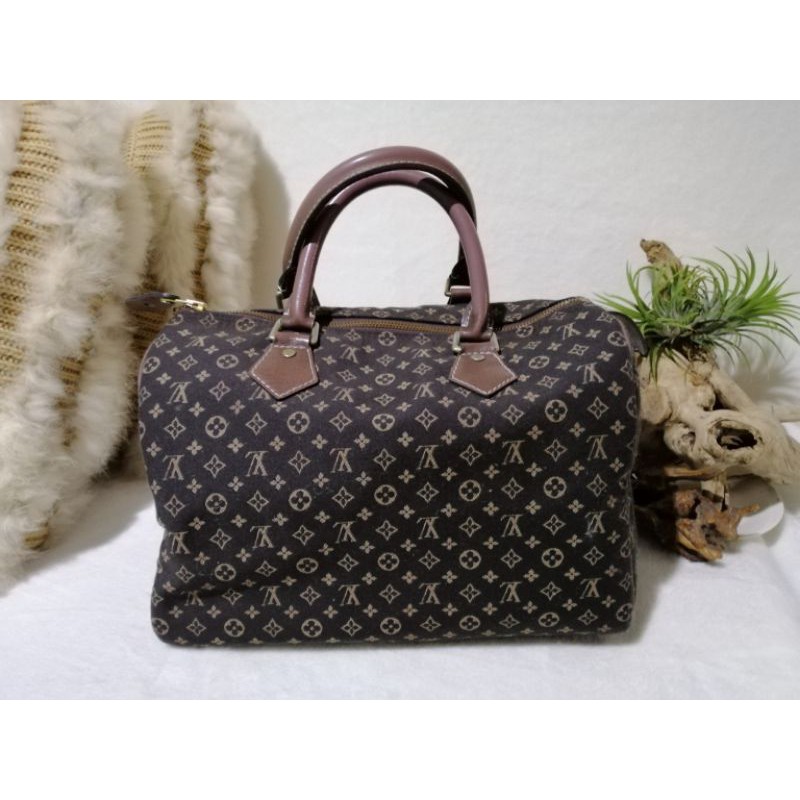 Louis vuitton discount mini lin speedy