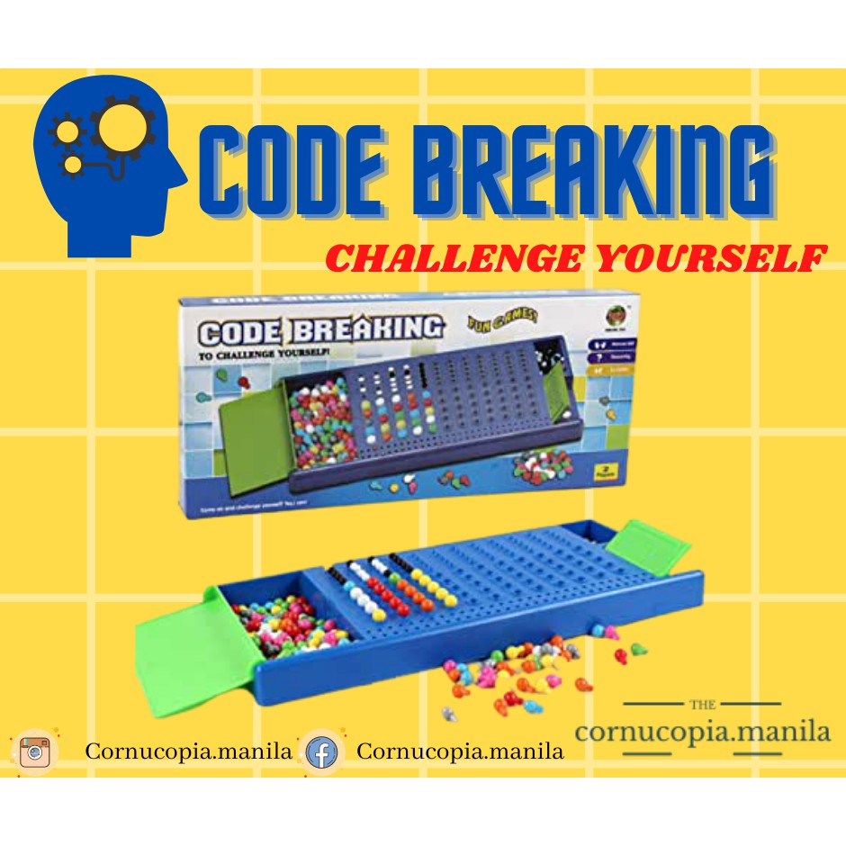 Code Breaking Game |Family Funny Puzzle Game Code Breaking Toy Mastermind  Intelligence Game | Shopee Philippines