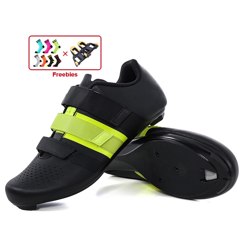 Santic Road Cleat Bike Shoes for Men Cycling Shoes Cleats Shoes Unisex