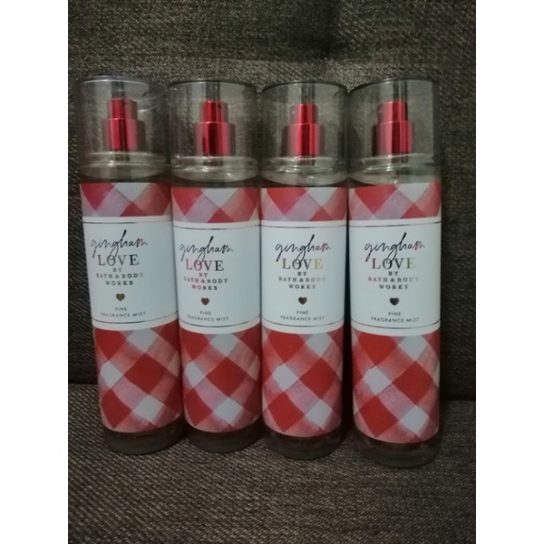 ORIGINAL BATH & BODY WORKS GINGHAM LOVE FRAGRANCE MIST Shopee Philippines