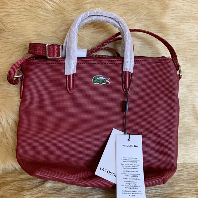 Lacoste mini outlet sling bag