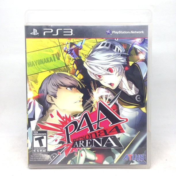 Jeu Persona 4 Arena Pour PS3 – Version JAP Uniquement, Très Bon état