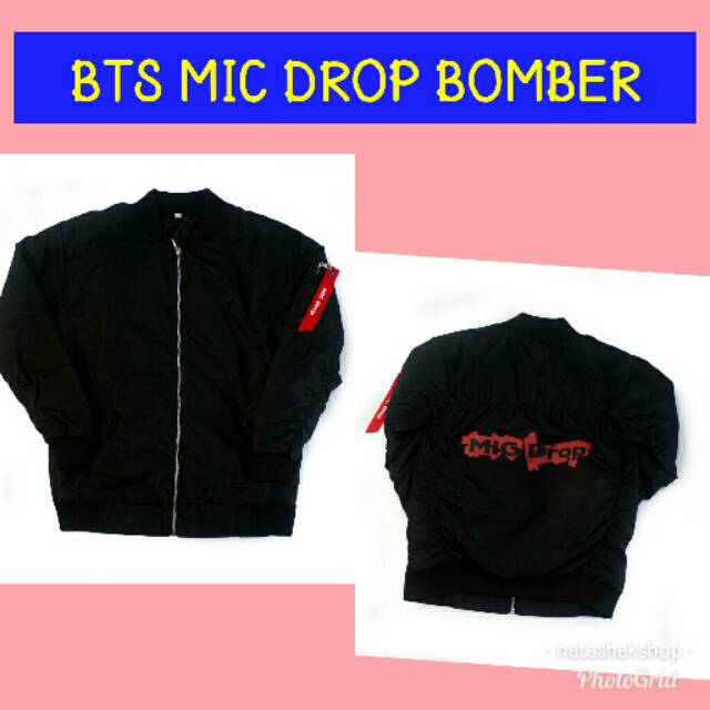 Bts Mic Drop Bomber Jacket / Mic Drop Bts Bomber Jacket