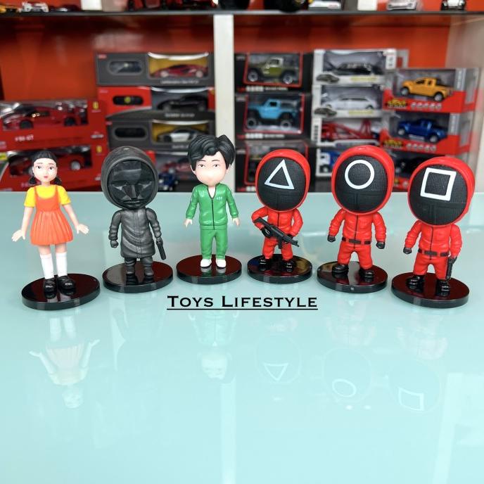 Squid Game Action Figure Display Shopee Philippines