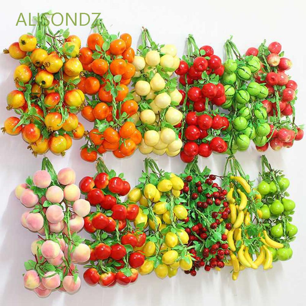 ALISONDZ 1pc Artificial Vegetables Home Wall Decor Artificial Fruit