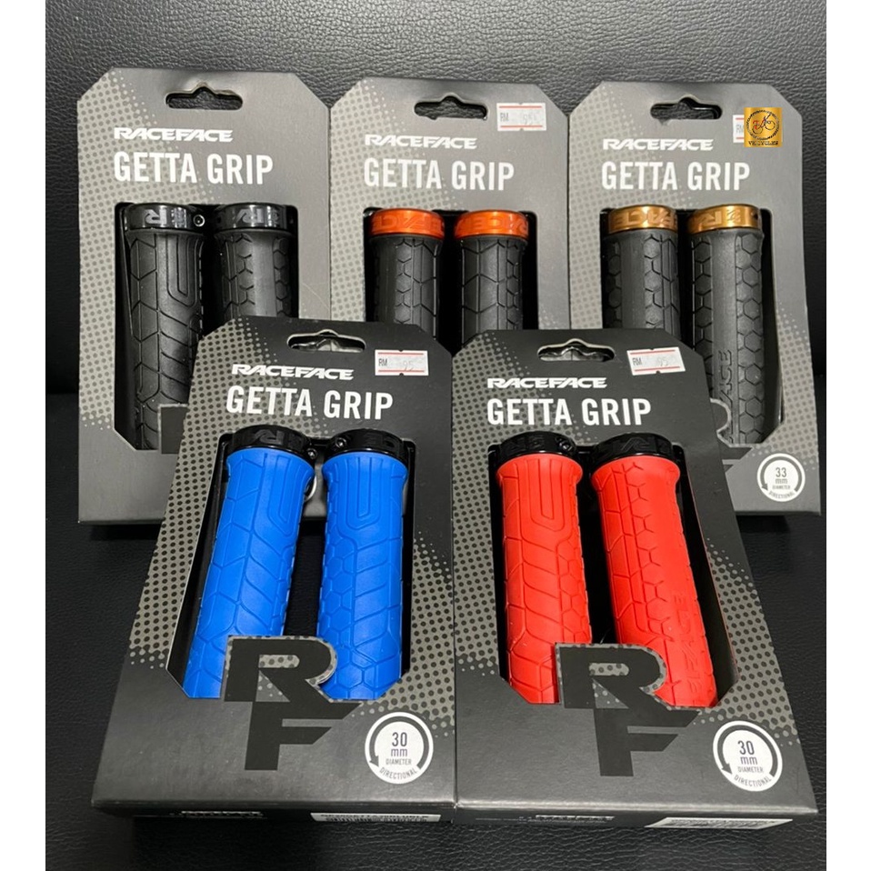 Race Face Unisex's Getta Grips Green/black 33mm For Sale Race Face