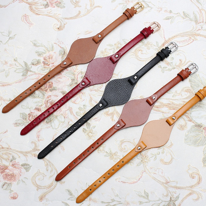 8mm SmartWatch Leather Watchbands For Fossil ES4119 ES4176 ES3262 ...