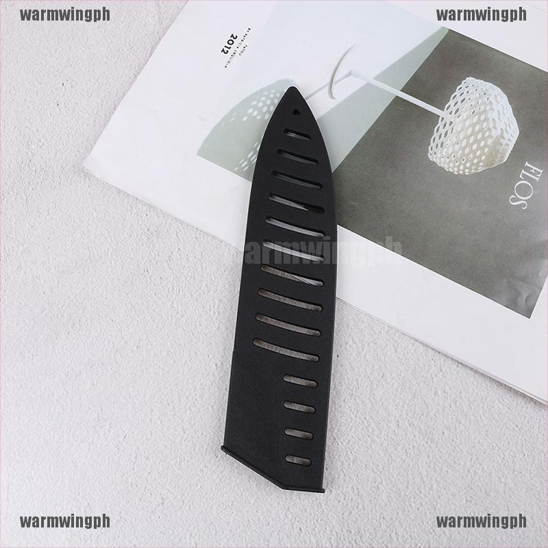 Black Plastic Kitchen Knife Blade Protector Sheath Cover for 8 Inches