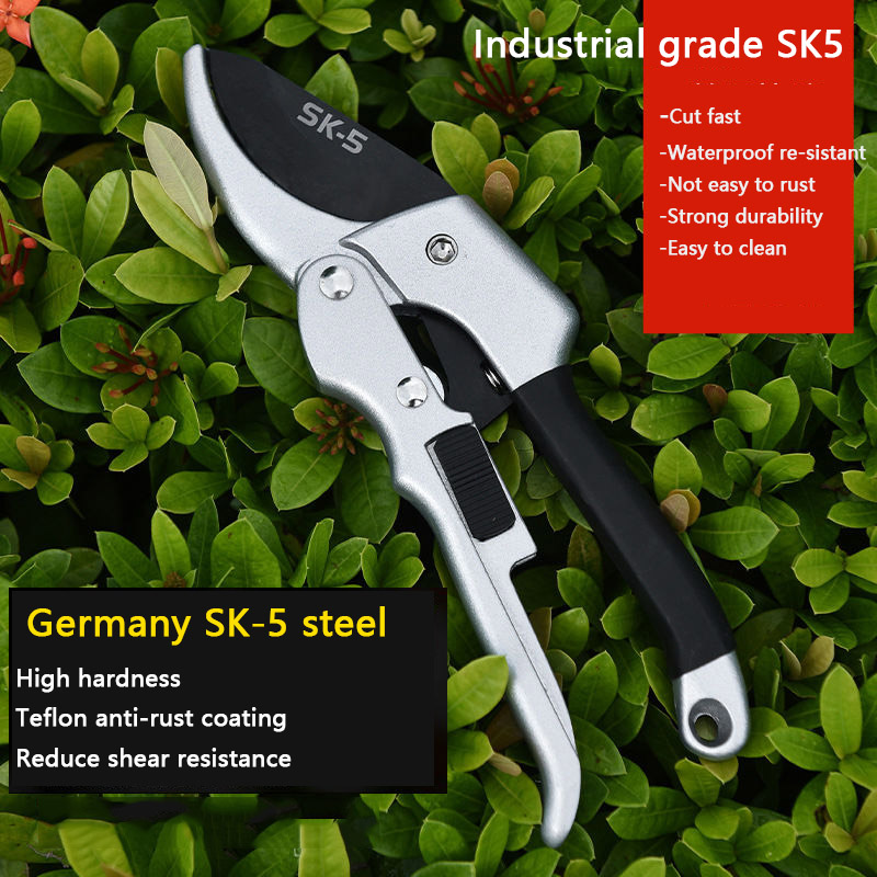 German SK5 Steel Tree Thick Branch Scissors Pruning Scissors Garden