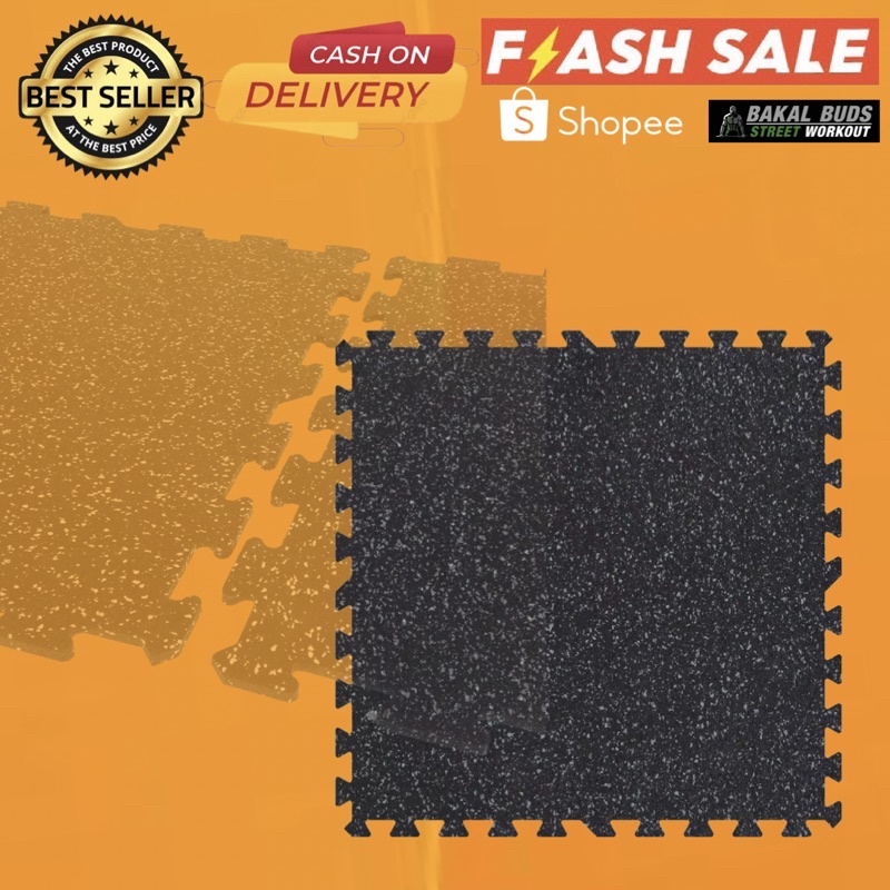 High density mat for fitness gym flooring mats Shopee Philippines