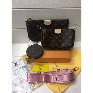 LV FAVORITE Sling bag 3 in 1 set Louis Vuitton W/receipt COD