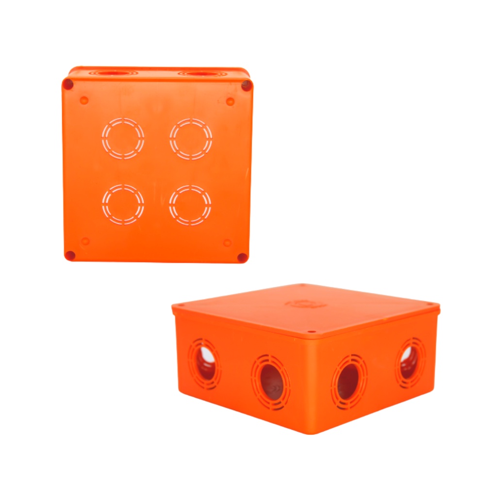 PULL BOX POLYPVC SQUARE BOX WITH COVERX FIRE RETARDANT HEAVY DUTY ...